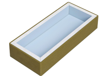 Звукоизоляционный подрозетник 2-секционный ИзоБокс 2М