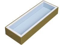 Звукоизоляционный подрозетник 4-секционный ИзоБокс 4М