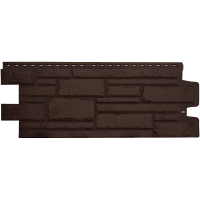 Фасадная панель Grand Line Камелот Стандарт, коричневый