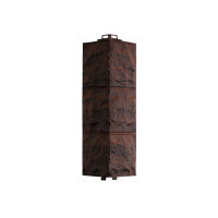 Наружный угол FINEBER ДАЧНЫЙ Доломит, темно-коричневый