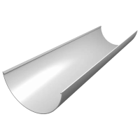 Желоб водосточный 3м Grand Line Классика, белый