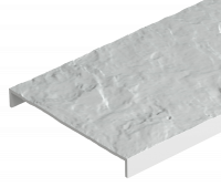 Бордюр универсальный DOCKE, белый Бордюр универсальный DOCKE, белый