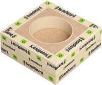 Звукоизоляционный подрозетник 1-секционныйИзоБокс 1 Премиум