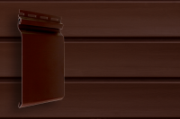 Сайдинг Grand Line Natural-Брус 3.0, темный дуб Сайдинг Grand Line Natural-Брус 3.0, темный дуб