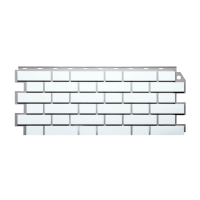 Фасадные панели FINEBER Кирпич клинкерный, белый
