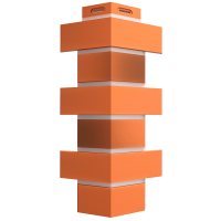 Внешний угол DOCKE FLEMISH, красный жженый