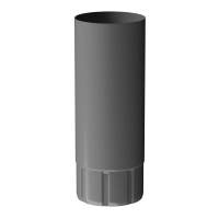 Труба водосточная DOCKE STAL PREMIUM, 3м, графит Труба водосточная DOCKE STAL PREMIUM, 3м, графит