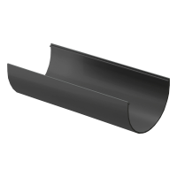 Желоб водосточный DOCKE PREMIUM, 3м, графит Желоб водосточный DOCKE PREMIUM, 3м, графит