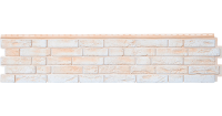 Фасадная панель Я-Фасад Демидовский кирпич, слоновая кость
