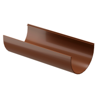 Желоб водосточный DOCKE PREMIUM 3м, каштан