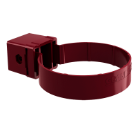 Хомут трубы Klicker Grand Line Premium, бордо