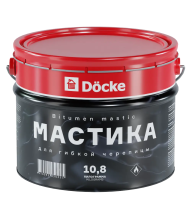 Мастика для гибкой черепицы DOCKE, 10л Мастика для гибкой черепицы DOCKE, 10л