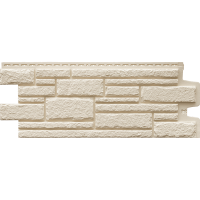 Фасадная панель Grand Line Камелот Стандарт, молочный