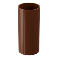 Труба водосточная DOCKE PREMIUM 3м, каштан