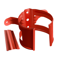 Кронштейн желоба Grand Line, медно-коричневый