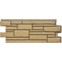 Фасадная панель Grand Line Камелот Премиум, горчичный