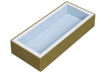 Звукоизоляционный подрозетник 3-секционный ИзоБокс 3М