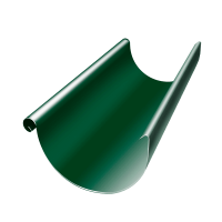 Желоб водосточный Grand Line 3м, зеленый мох