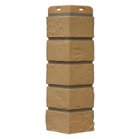 Угол наружный Grand Line Состаренный кирпич Элит, солома