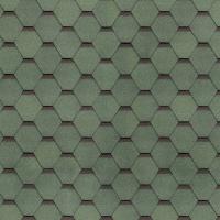 Гибкая черепица SHINGLAS Самба, малахит