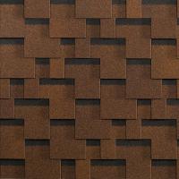 Гибкая черепица SHINGLAS Болеро, терракота