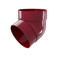 Колено трубы 67 Grand Line Классика, бордо
