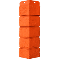 Угол наружный Grand Line Состаренный кирпич Стандарт, терракотовый