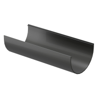 Желоб водосточный DOCKE STANDARD 3м, серый