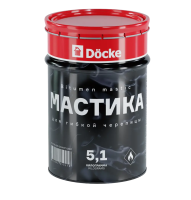 Мастика для гибкой черепицы DOCKE, 5л Мастика для гибкой черепицы DOCKE, 5л
