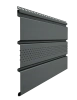Софит DOCKE STANDARD центральная перфорация, графит