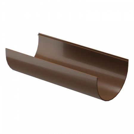 Желоб водосточный DOCKE STANDARD 3м, светло-коричневый