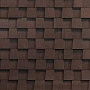 Многослойная черепица SHINGLAS Фазенда, коричневый