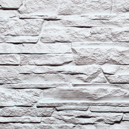 Фасадные панели FINEBER Скала, мелованный белый