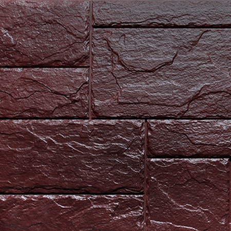 Фасадные панели FINEBER Камень природный, коричневый