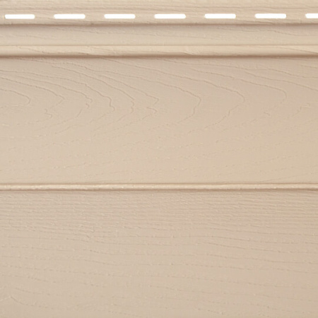 Сайдинг FINEBER Блок-хаус, слоновая кость