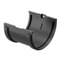 Соединитель желобов DOCKE STANDARD, серый