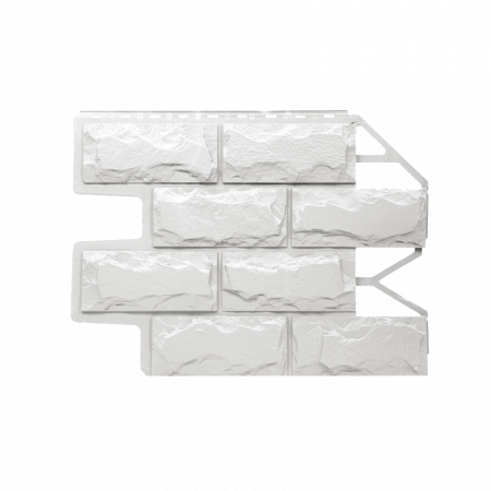 Фасадные панели FINEBER Блок, молочно-белый