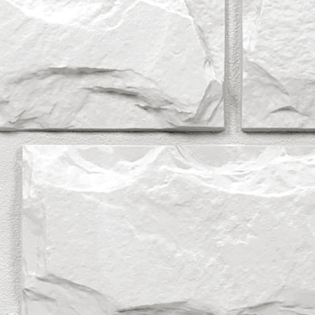 Фасадные панели FINEBER Блок, молочно-белый