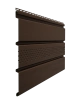 Софит DOCKE STANDARD центральная перфорация, каштан
