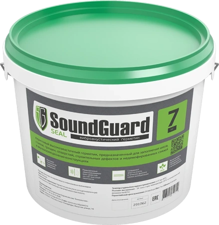 Виброакустический герметик SoundGuard, 7кг