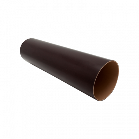 Труба водосточная FINEBER 3м, коричневый