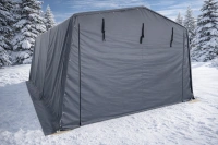 Каркасно тентовый гараж 6х4