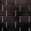 Фасадные панели FINEBER Кирпич клинкерный 3D, коричнево-черный