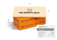 XPS Пеноплэкс ГЕО, 40 мм XPS Пеноплэкс ГЕО, 40 мм