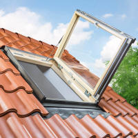 Мансардное окно FAKRO FWP U3, распашное