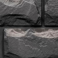 Фасадные панели FINEBER Блок, темно-серый