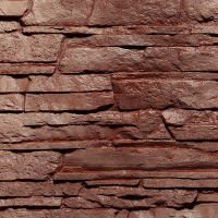 Фасадные панели FINEBER Скала, желто-коричневый