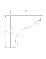 Карниз ForPRO К-250x250